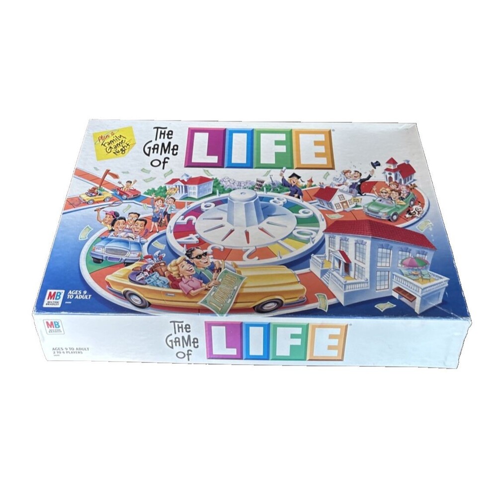Hasbro "The Game of Life" Board Game Vintage 2002